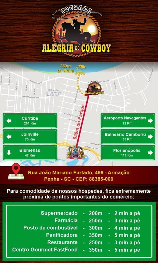 Pousada Alegria Do Cowboy Penha  Exterior photo
